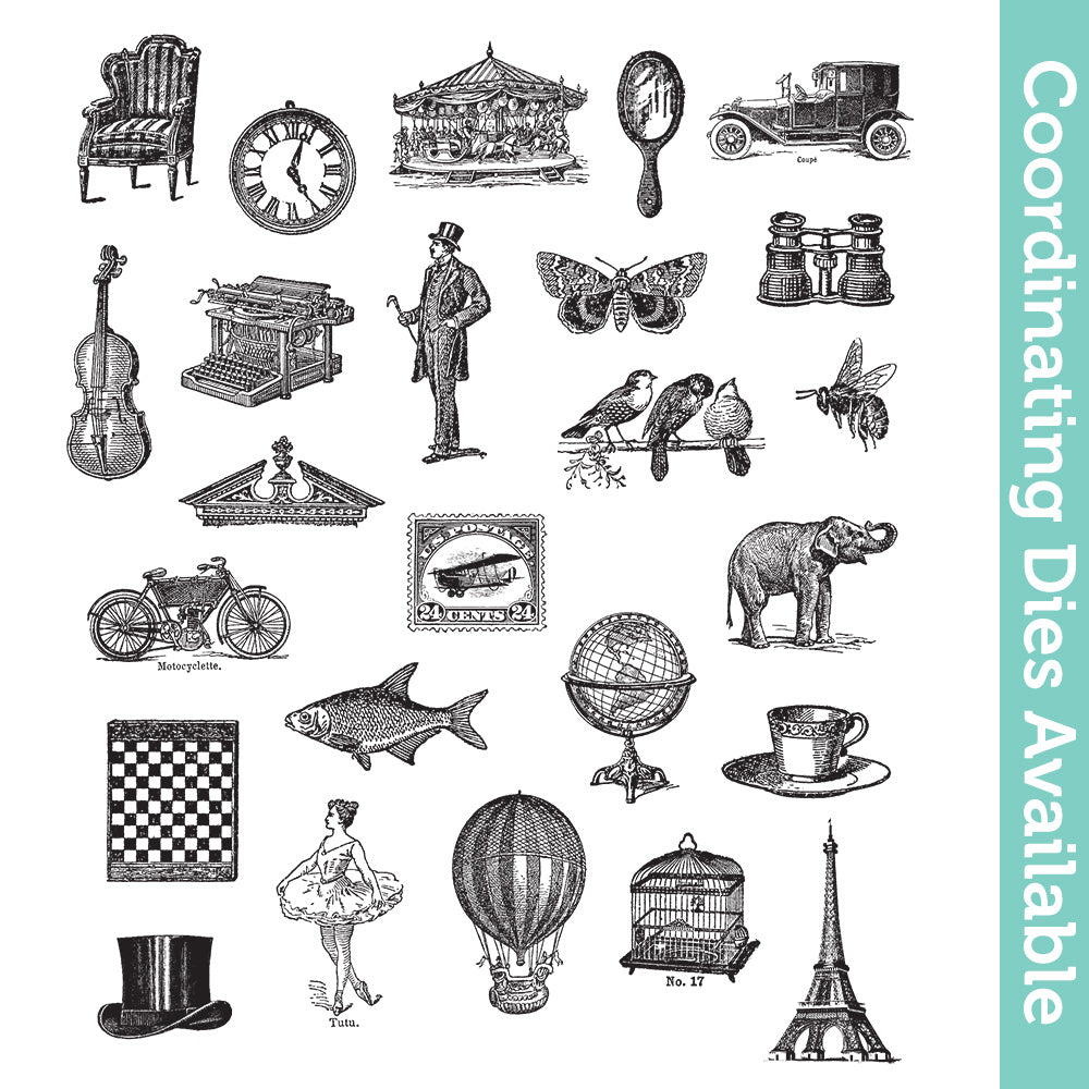 Tim Holtz Cling Rubber Stamps Tiny Things cms164 1