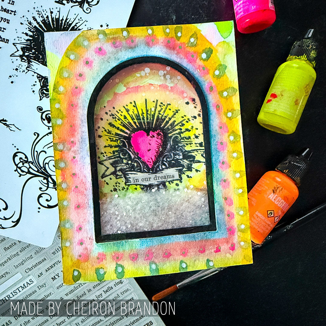 Tim Holtz Cling Rubber Stamps Urban Chic cms086 dreams