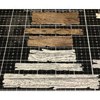Tim Holtz Cling Rubber Stamps WALLPAPER and WOOD cms126 strips