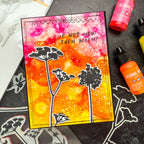 Tim Holtz Cling Rubber Stamps Wildflowers cms253 CB