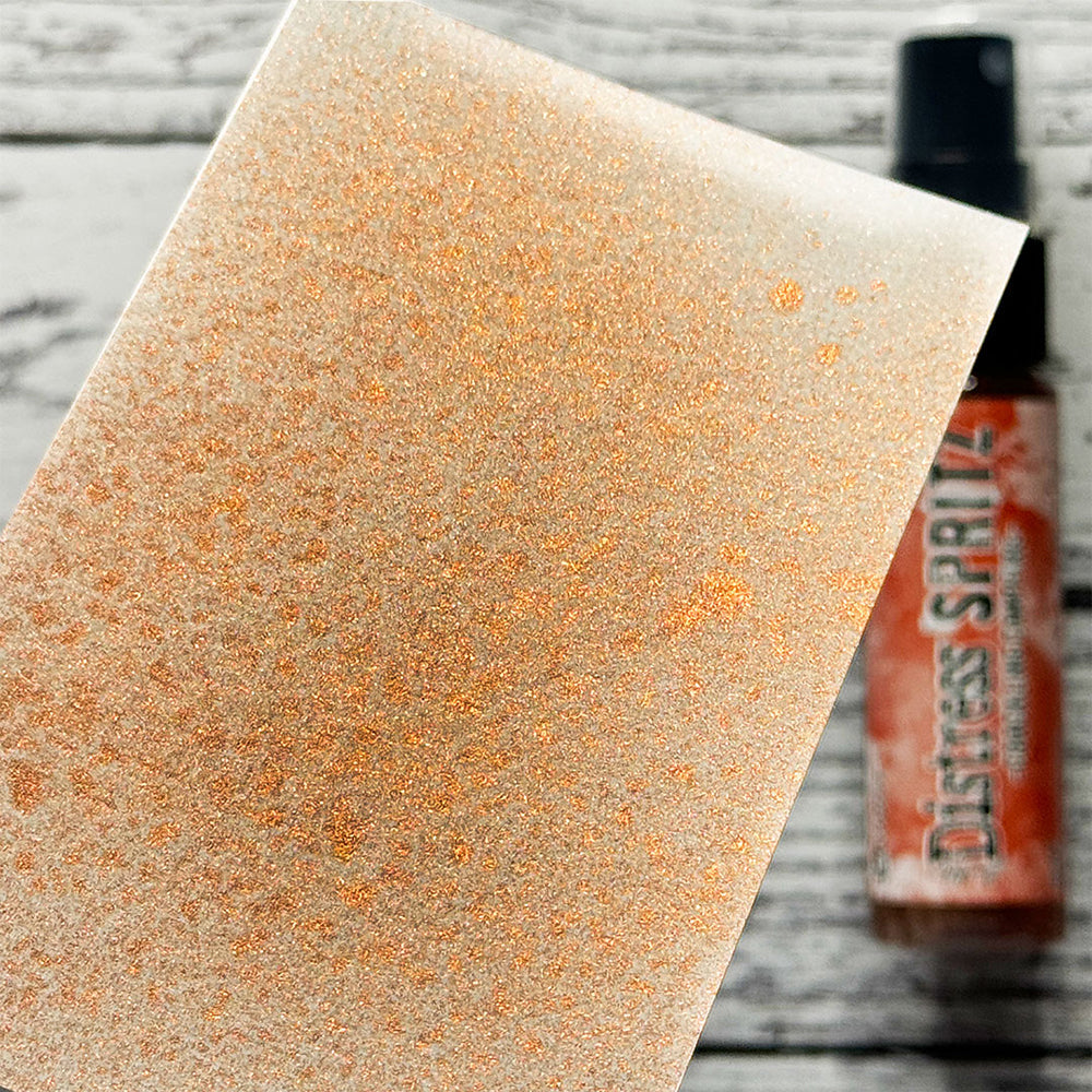 Tim Holtz Crackling Campfire Distress Spritz tdu86277 Color Swatch