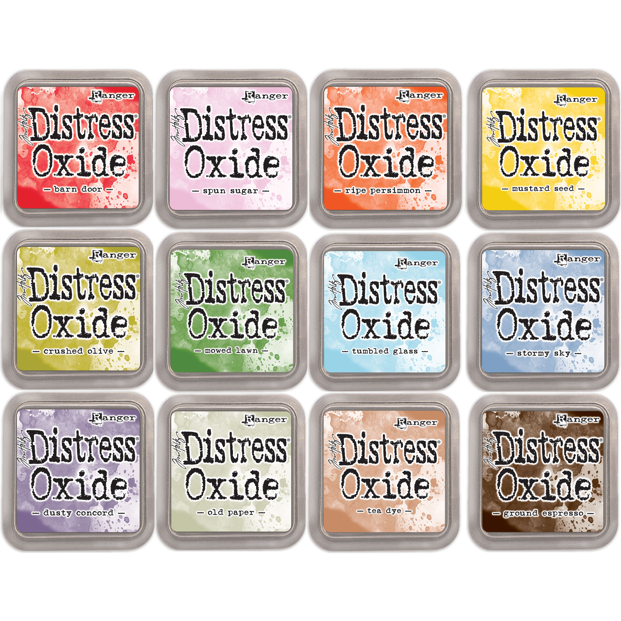 Tim Holtz Distress 12 Oxide Ink Pad Set 3