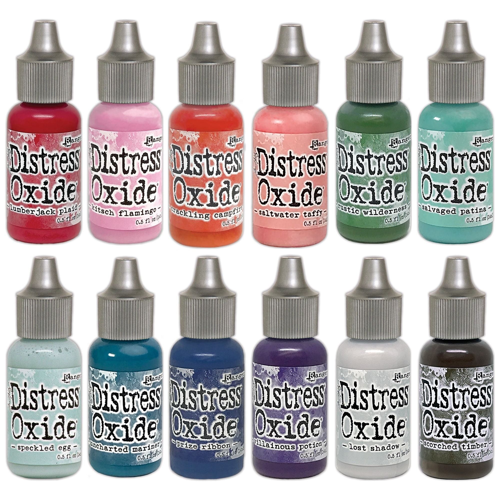 Tim Holtz Distress 12 Oxide Reinkers Set 1