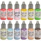 Tim Holtz Distress 12 Oxide Reinkers Set 3