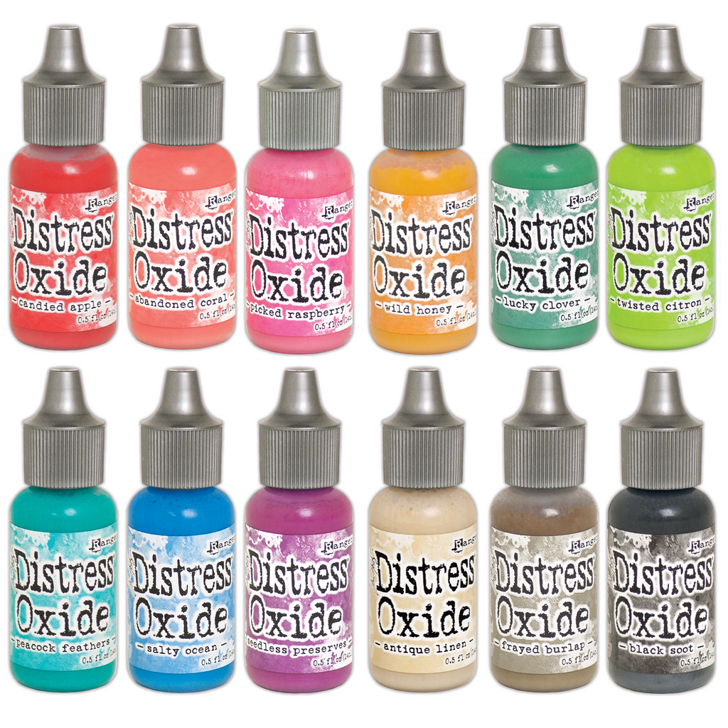 Tim Holtz Distress 12 Oxide Reinkers Set 4