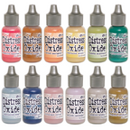 Tim Holtz Distress 12 Oxide Reinkers Set 6