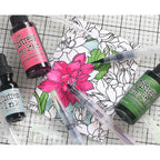 Tim Holtz Distress 12 Spray Stains Bundle 6 Custom Watercolor Pens | color-code:ALT02