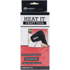Tim Holtz Distress 6 x 10 Zipper Bag And US Heat It Craft Tool Bundle Tool In Box