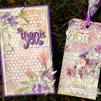 Tim Holtz Distress #8 Mixed Media Heavystock Tags Ranger TDA53828 Colorful Granulating Backgrounds | color-code:ALT05