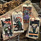 Tim Holtz Distress #8 Mixed Media Heavystock Tags Ranger TDA53828 Palette Halloween Tags | color-code:ALT11