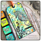 Tim Holtz Distress #8 Mixed Media Heavystock Tags Ranger TDA53828 sea horse | color-code:ALT08
