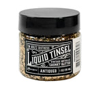 Tim Holtz Distress Antiqued And Tarnished Liquid Tinsel Chunky Bundle TDA95828 Antiqued Alone