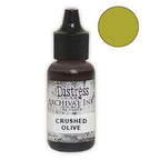 Tim Holtz Distress Archival Crushed Olive Reinker Ranger ard80817