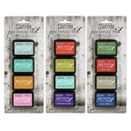 Tim Holtz Distress Archival Ink Pad Set Of 3 Mini Kits Ranger 2