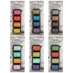 Tim Holtz Distress Archival Ink Pad Set Of 6 Mini Kits Bundle