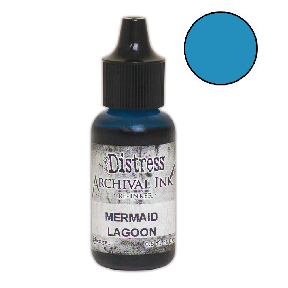 Tim Holtz Distress Archival Mermaid Lagoon Reinker Ranger ard66361