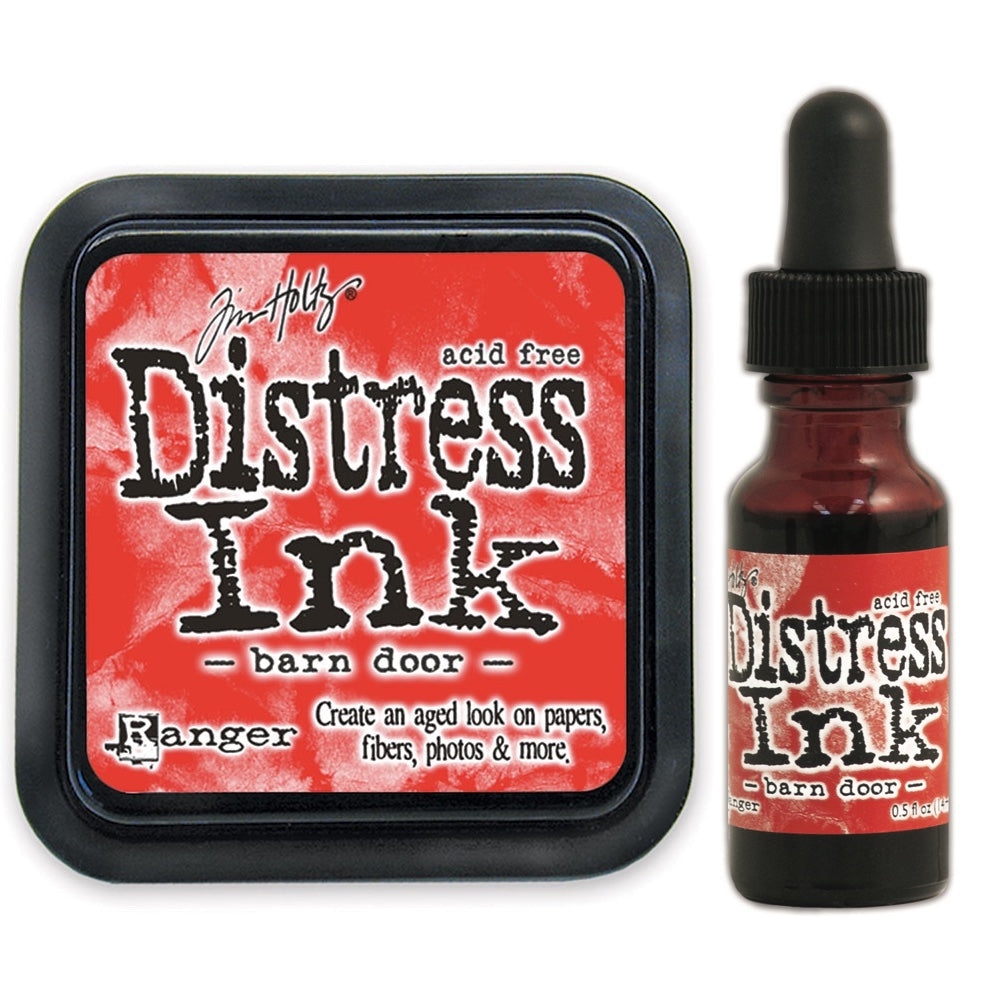 Tim Holtz Distress Barn Door Ink Pad And Reinker Bundle Ranger