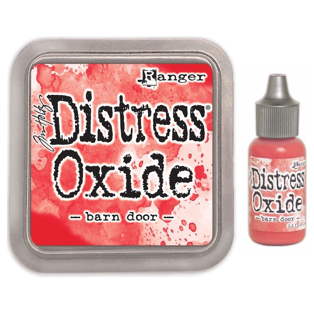 Tim Holtz Distress Barn Door Oxide Ink Pad And Reinker Bundle Ranger