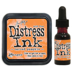 Tim Holtz Distress Carved Pumpkin Ink Pad And Reinker Bundle Ranger