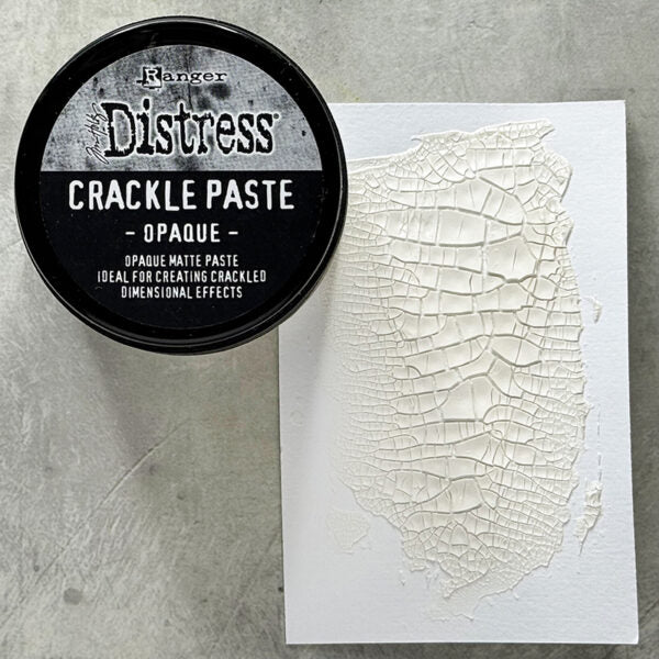 Tim Holtz Distress Crackle Paste Opaque Ranger tda71303 Texture Swatch | color-code:ALT18