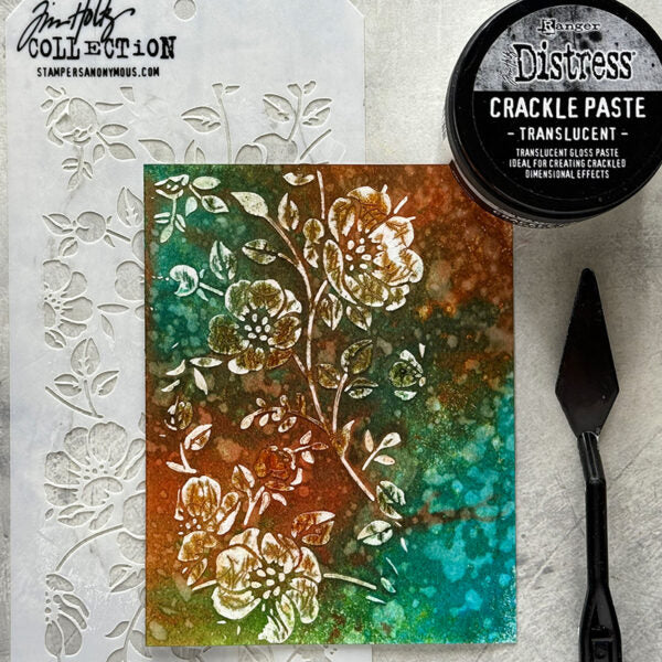 Tim Holtz Distress Crackle Paste Translucent Ranger tda79651 Vibrant Backgrounds | color-code:ALT07