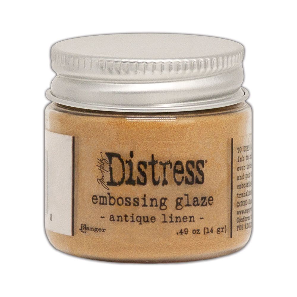 Tim Holtz Distress Embossing Glaze Antique Linen Ranger tde70948