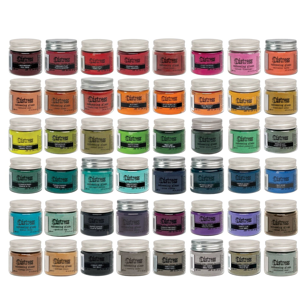 Tim Holtz Distress Embossing Glaze Bundle Of 48 Ranger