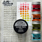 Tim Holtz Distress Embossing Glaze Candied Apple Ranger tde79156 Textures Tutorial | color-code:ALT03