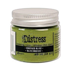 Tim Holtz Distress Embossing Glaze Crushed Olive Ranger tde79163