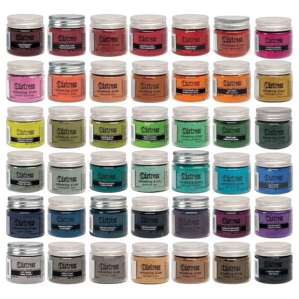 Tim Holtz Distress Embossing Glaze Set Of 42 Ranger