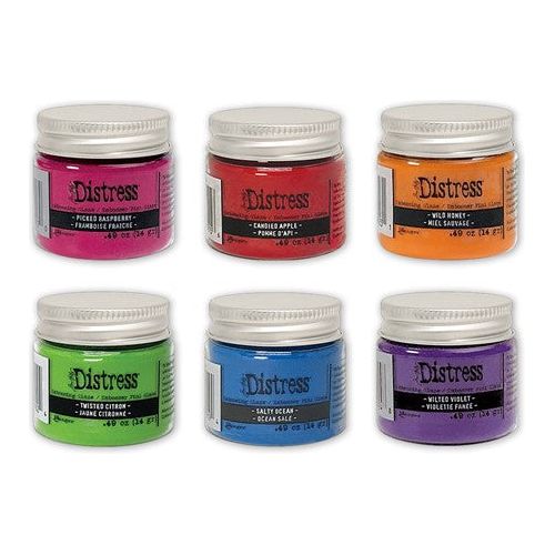 Tim Holtz Distress Embossing Glaze Set Of 6 Ranger