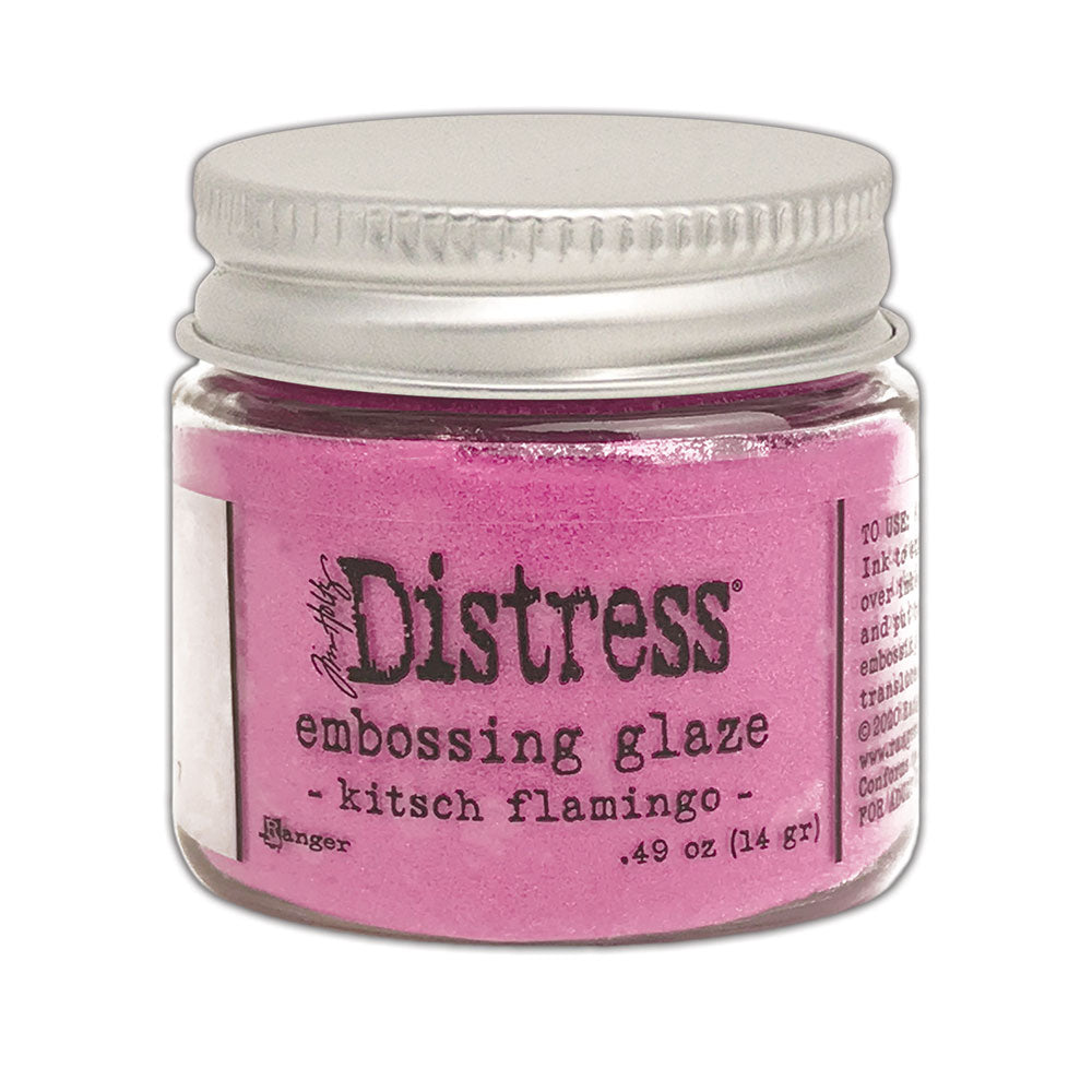 Tim Holtz Distress Embossing Glaze Spring Bundle TDE73857 Kitsch Flamingo