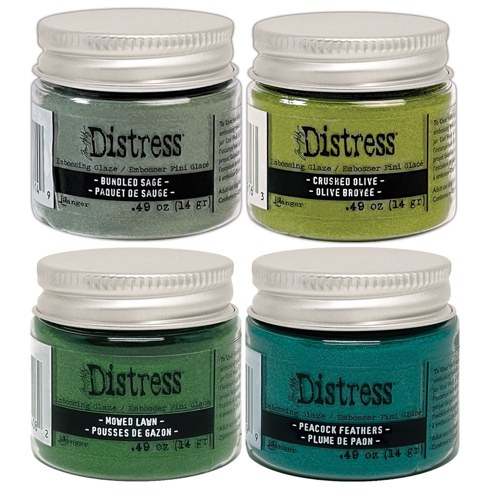 Tim Holtz Distress Embossing Glaze Summer Hike Bundle