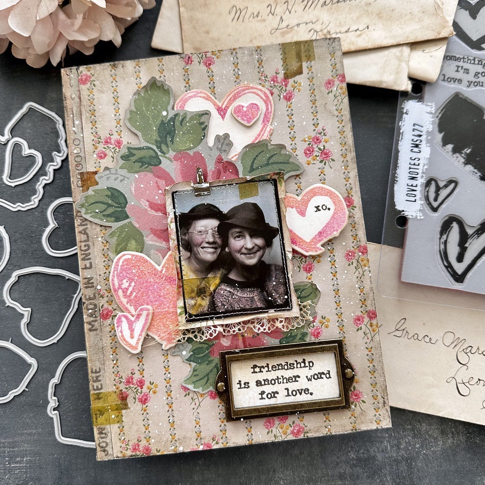 Tim Holtz Distress Embossing Glaze Tattered Rose Ranger tde71020 Galentine’s Day Gift | color-code:ALT04