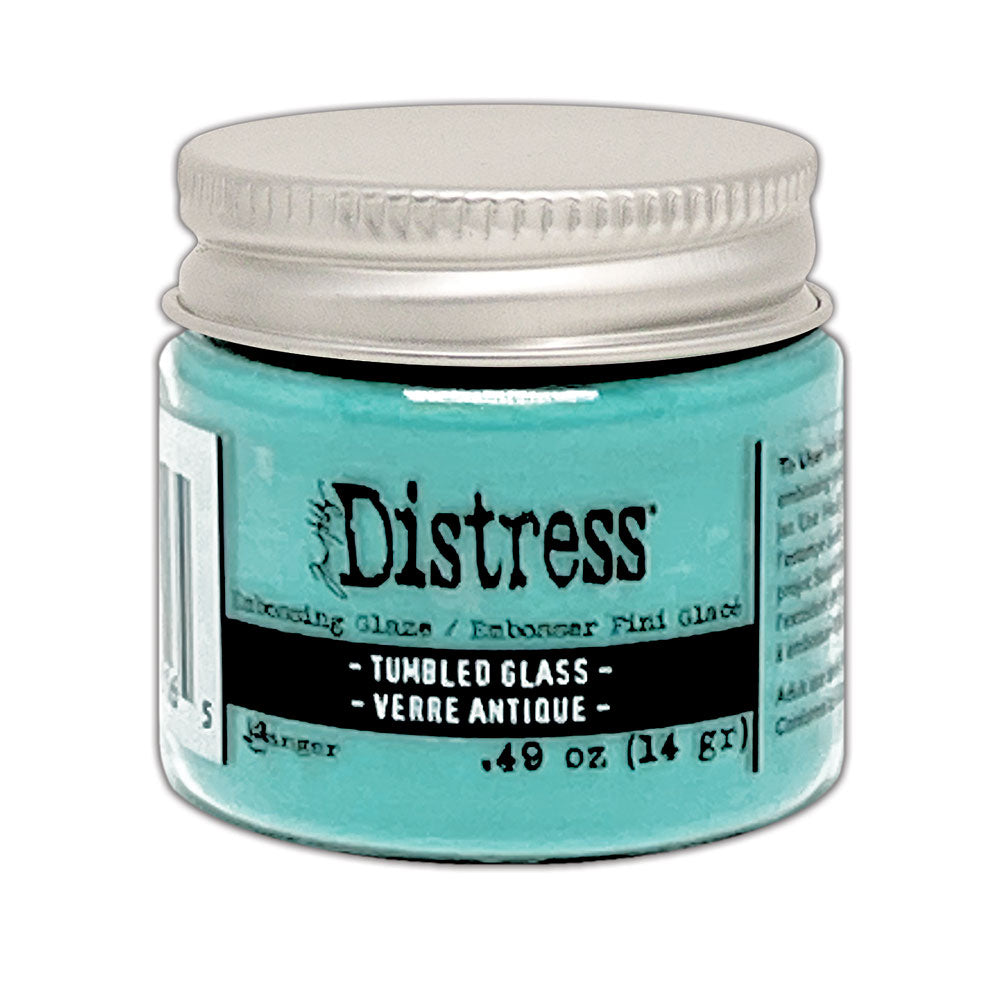 Tim Holtz Distress Embossing Glaze Tumbled Glass Ranger tde88165