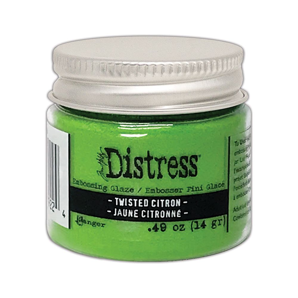 Tim Holtz Distress Embossing Glaze Twisted Citron Ranger tde79224