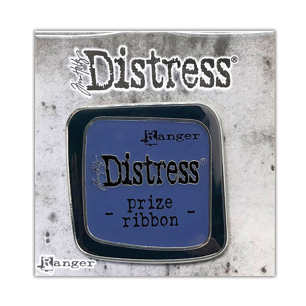 Tim Holtz Distress Enamel Pin Prize Ribbon Ranger tdz73147