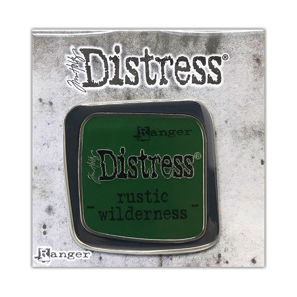 Tim Holtz Distress Enamel Pin Rustic Wilderness Ranger tdz73161
