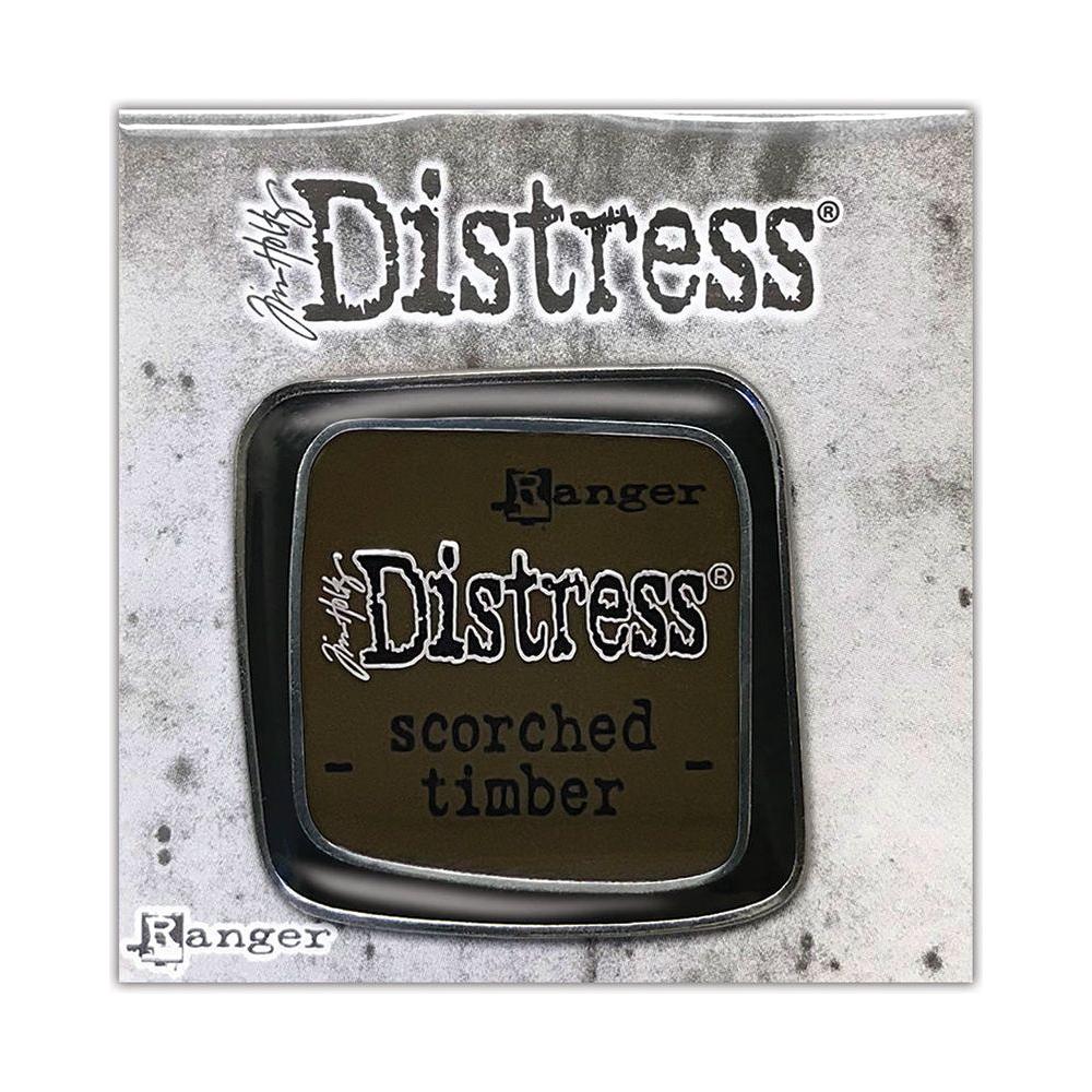 Tim Holtz Distress Enamel Pin Scorched Timber Ranger tdz83528