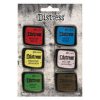 Tim Holtz Distress Enamel Pin Set 5 Ranger tdzs73475