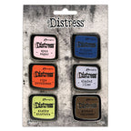 Tim Holtz Distress Enamel Pin Set 6 Ranger tdzs73482