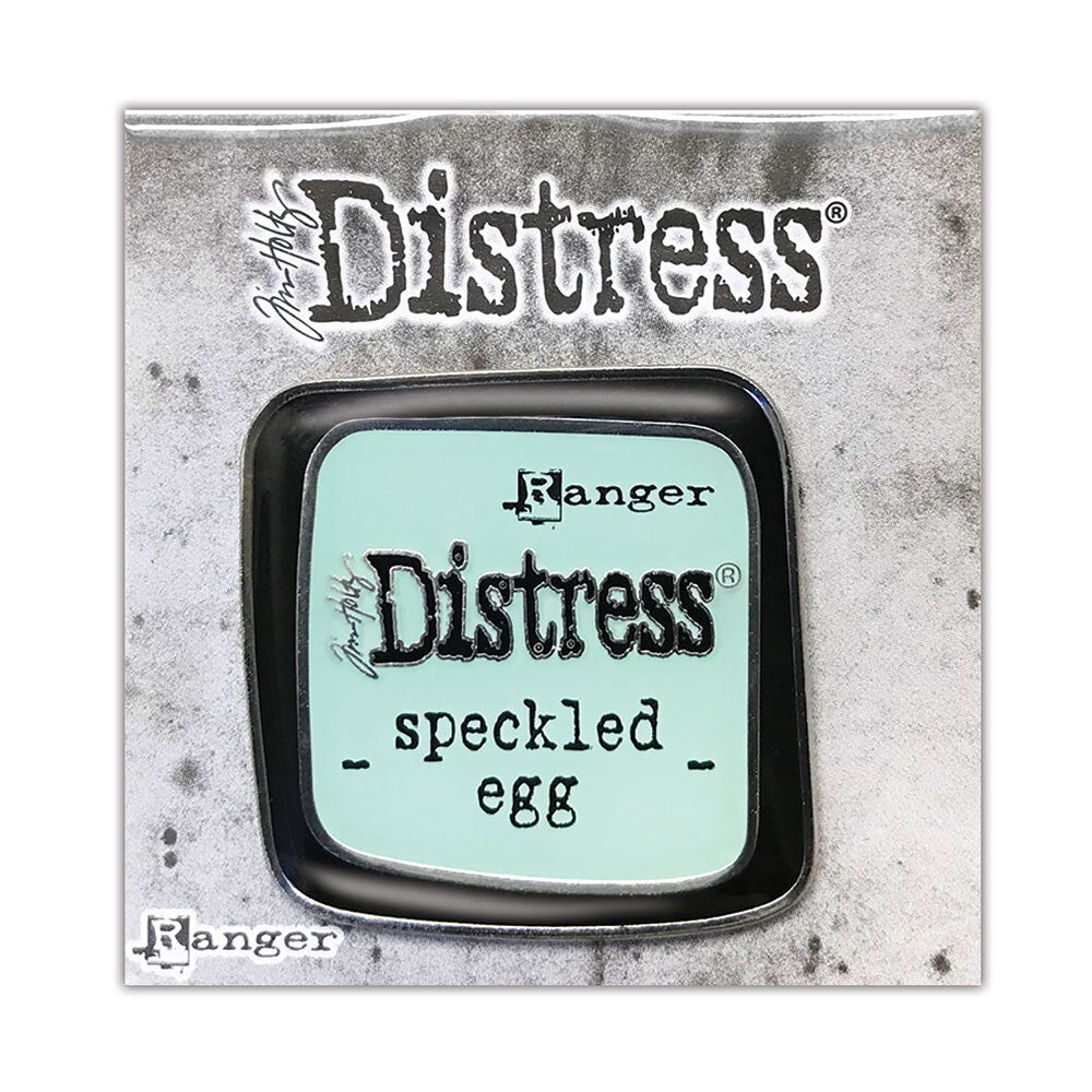 Tim Holtz Distress Enamel Pin Speckled Egg Ranger tdz73123