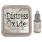 Tim Holtz Distress Frayed Burlap Oxide Ink Pad And Reinker Bundle Ranger