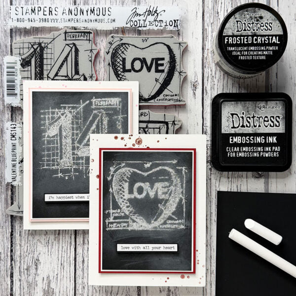 Tim Holtz Distress Frosted Crystal Ranger tda78319 Valentine Ideas | color-code:ALT06