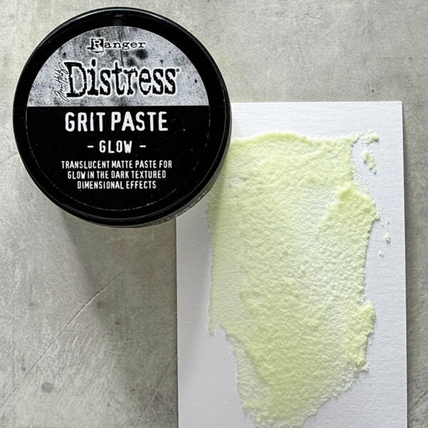 Tim Holtz Distress Glow Grit Paste Ranger tshk84464 Texture Swatch | color-code:ALT19