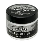Tim Holtz Distress Grit Paste Opaque Collage Medium Matte Glossy Accents And Recoil Snips Bundle Jar