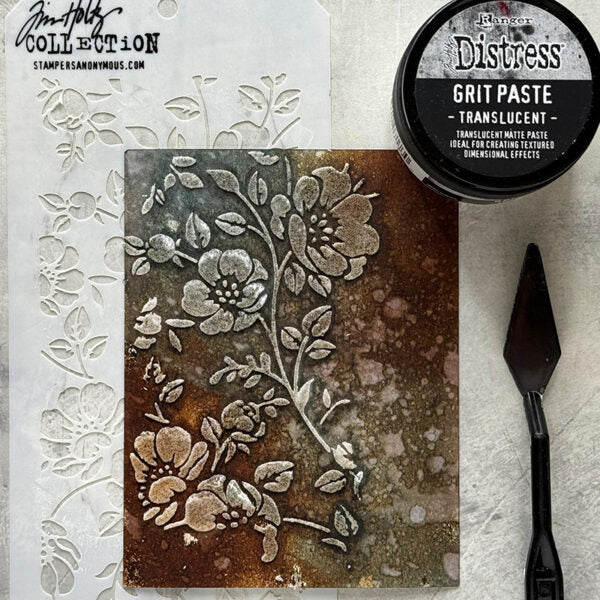 Tim Holtz Distress Grit Paste Translucent Ranger tda71730 Vibrant Backgrounds | color-code:ALT15