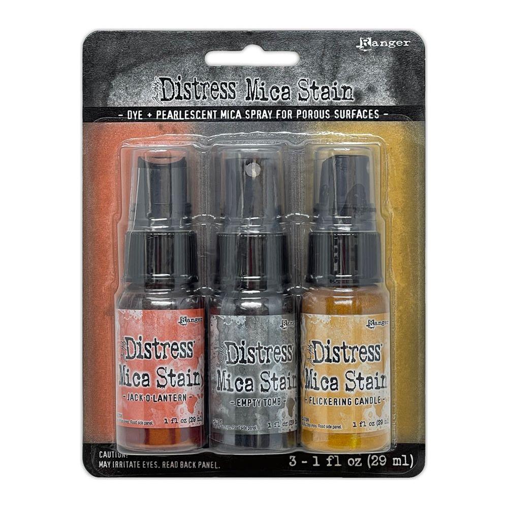Tim Holtz Distress Halloween Mica Stain Set 1 Ranger tshk77435