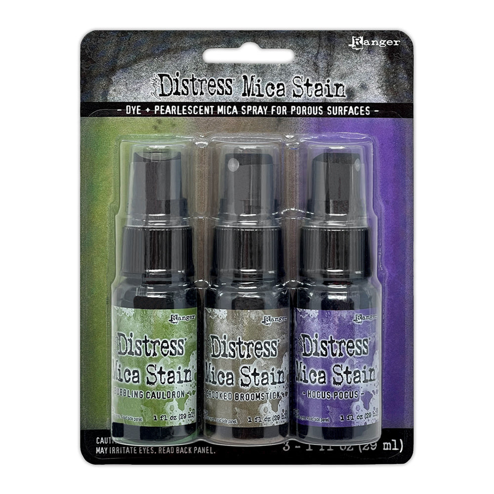 Tim Holtz Distress Halloween Mica Stain Set 2 Ranger tshk77442