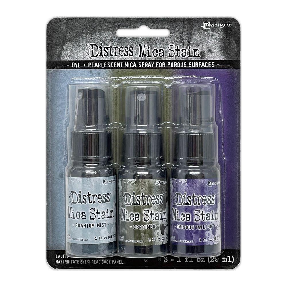 Tim Holtz Distress Halloween Mica Stain Set 6 Ranger tshk84334